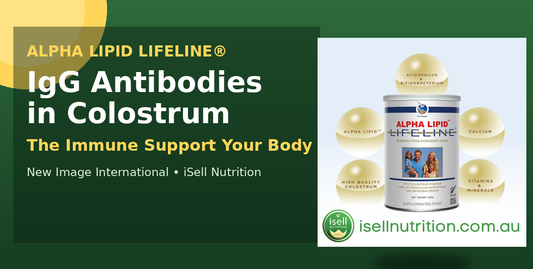 IgG antibodies in colostrum - immune support Alpha Lipid Lifeline