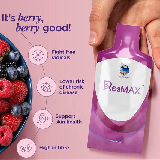 ResMAX antioxidants 15 super berries — paired with Alpha Lipid Lifeline colostrum