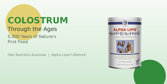 Colostrum Through the Ages - 5000 Years of Natures First Food - Alpha Lipid Lifeline colostrum