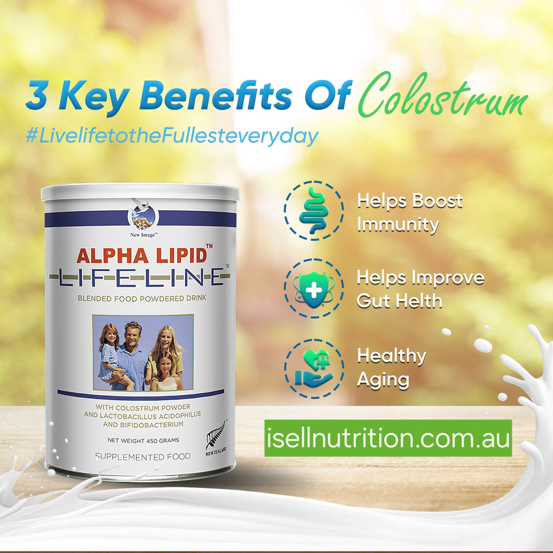 What Alpha Lipid Colostrum does in your body?