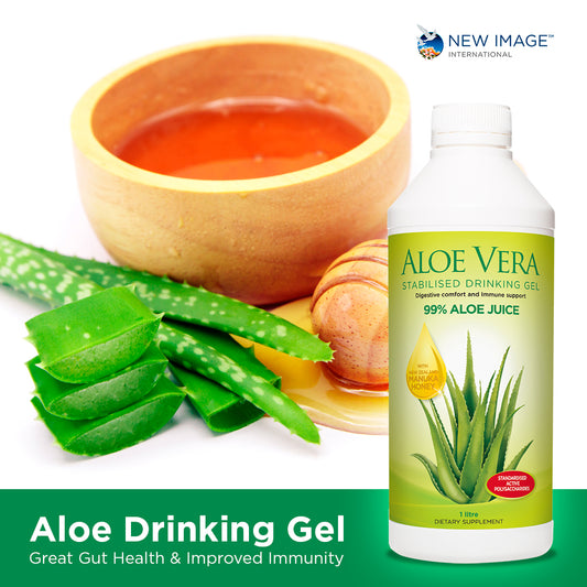 Aloe Vera Drinking Gel with Manuka Honey 1 Litre