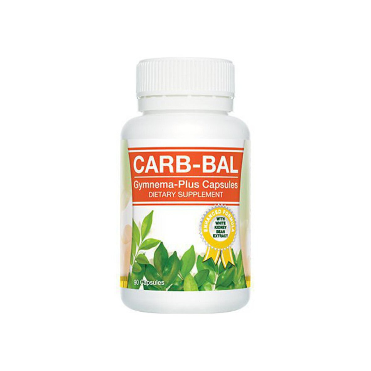 CARB-BAL (Gymnema-Plus với chiết xuất đậu tây trắng) Viên nang x 90